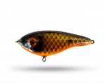 Brunnberg Lures Mini Jerk - Black Head BBQ Brunnberg Lures Mini Jerk - Black Head BBQ
